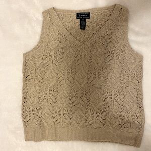 Ralph Lauren sweater vest-Hand knit collection